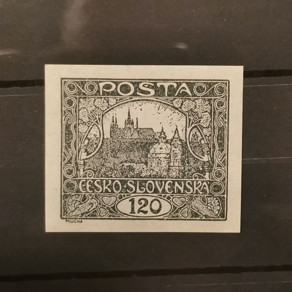 Briefmarke Tschechoslowakie, 120h, Mi.32** 