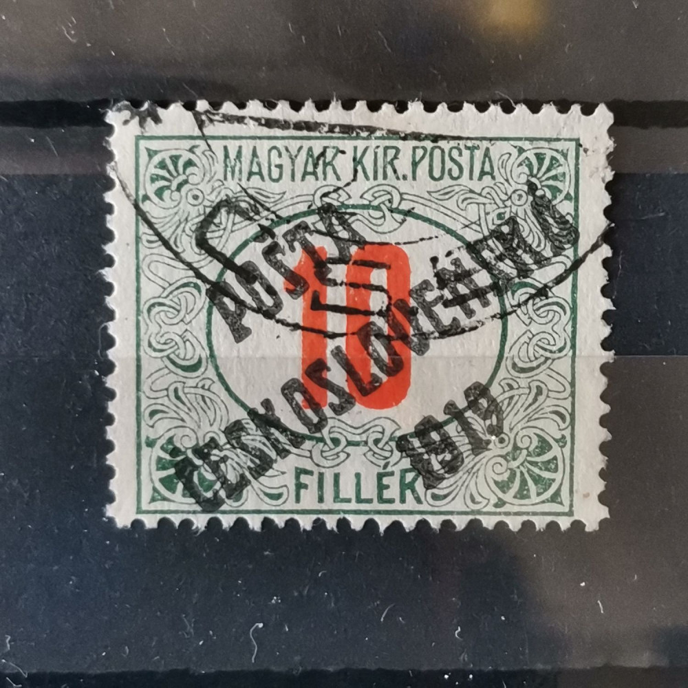 Briefmarke Tschechoslowakie PČ 1919 , 10f, Mi.154* 