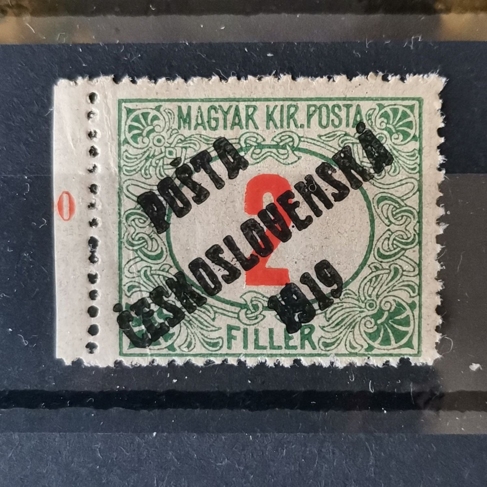 Briefmarke Tschechoslowakie PČ 1919 , 2f, Mi.151* 
