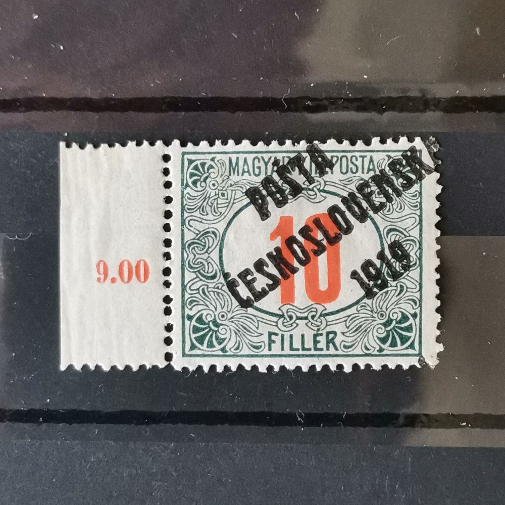 Selo Tchecoslováquia PČ 1919 , 10f, Mi.154, MH* 