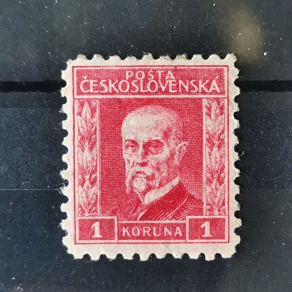 Sello Checoslovaquia, 1 Kč, Mi.234, MH* 