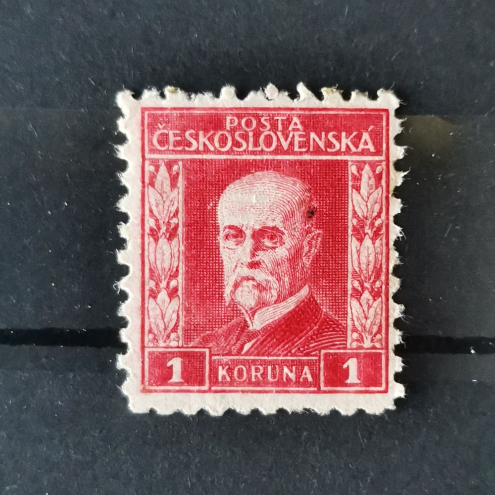 Briefmarke Tschechoslowakie, 1 Kč, Mi.237** 