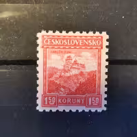 Známka ČSR, 1,50 Kč, Pof.214** 