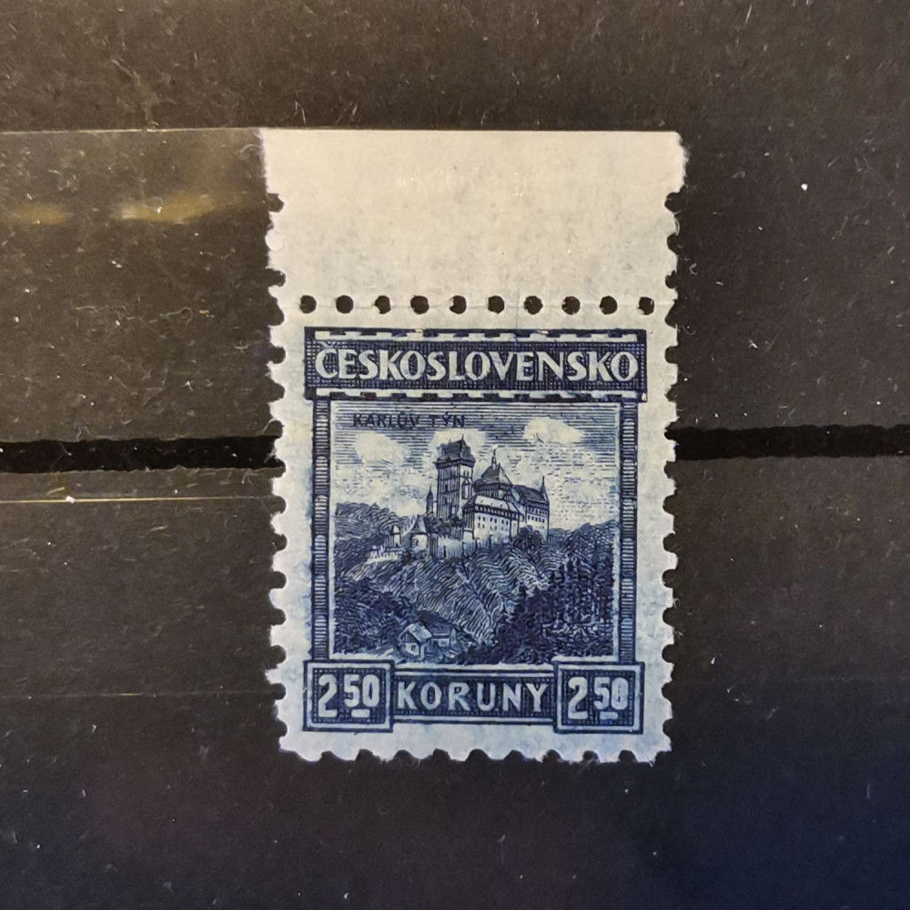 Briefmarke Tschechoslowakie, 2,50 Kč, Mi.252* 