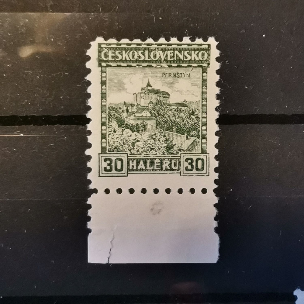 Stamp Czechoslovakia, 30h, Mi.258, MH* 