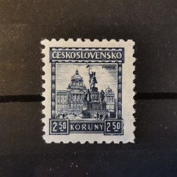 Briefmarke Tschechoslowakie, 2,50 Kč, Mi.289** 