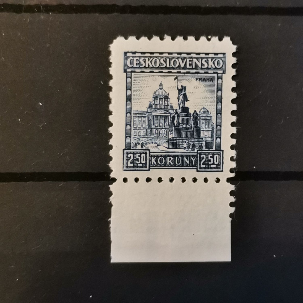Briefmarke Tschechoslowakie, 2,50 Kč, Mi.289** 
