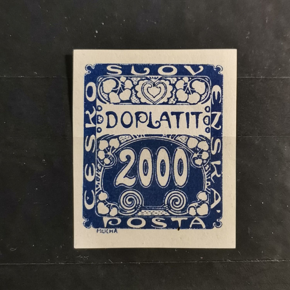 Sello Checoslovaquia, 2000h, Mi.14, MNH** 