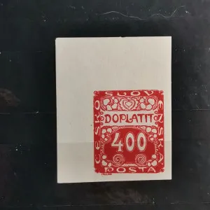 Známka ČSR, 400h, Pof.DL11 * 