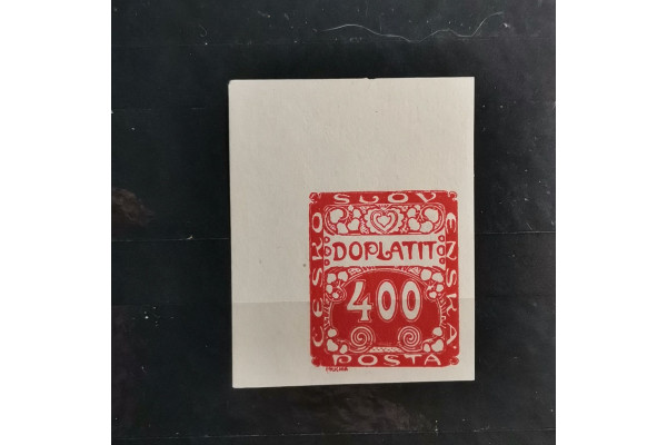 Známka ČSR, 400h, Pof.DL11 * 