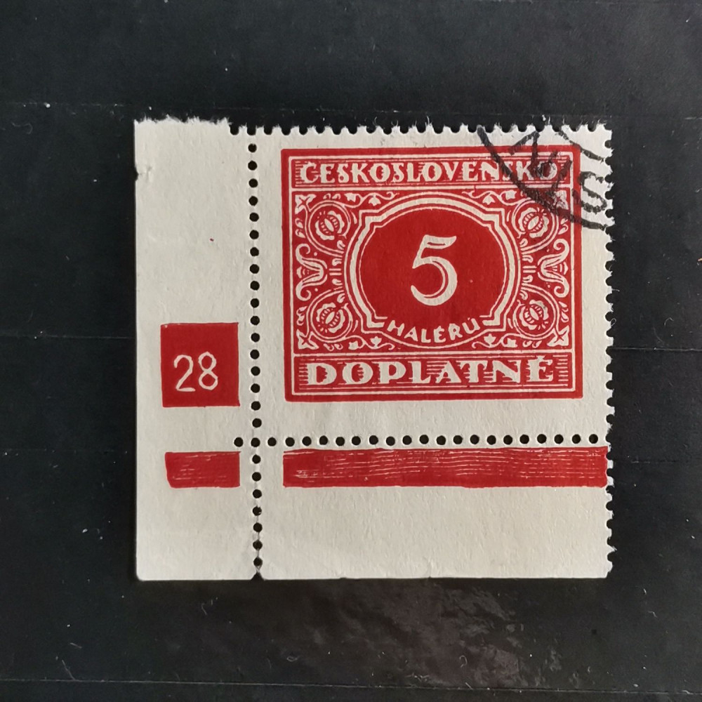 Briefmarke Tschechoslowakie, 5h, Mi.55# 