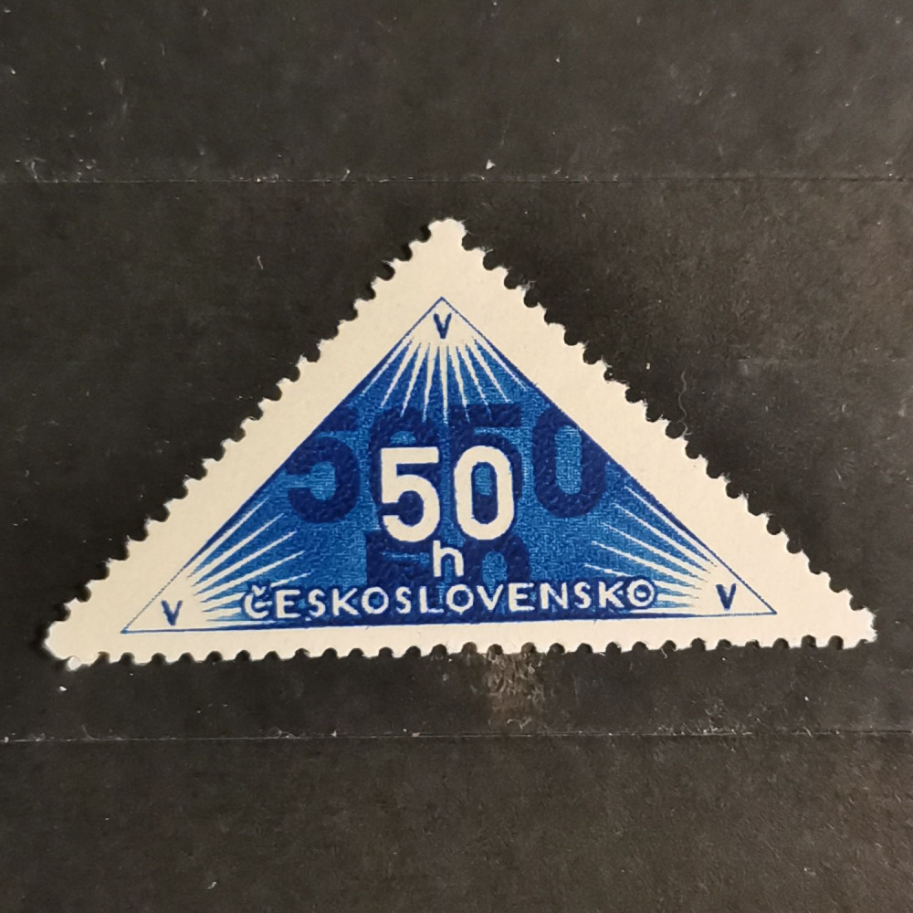 Briefmarke Tschechoslowakie, 50h, Mi.359* 
