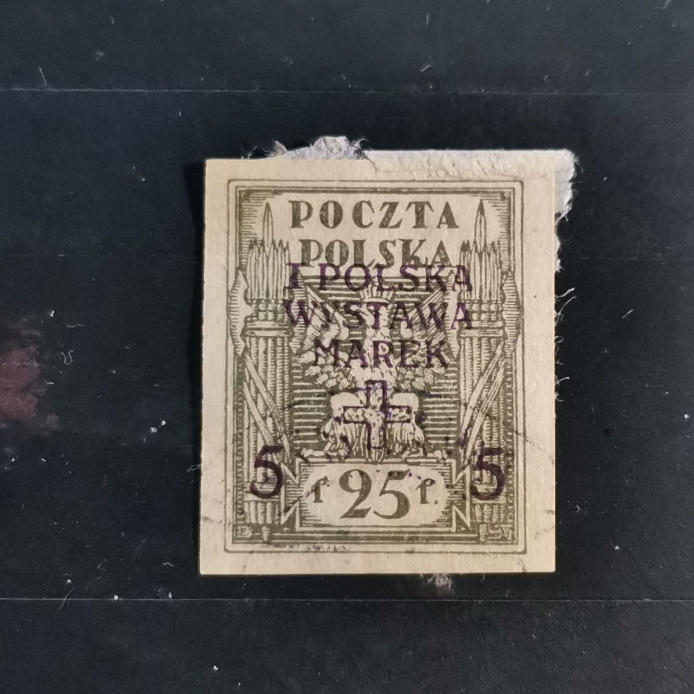 Briefmarke Polen, Mi.121Bx# 