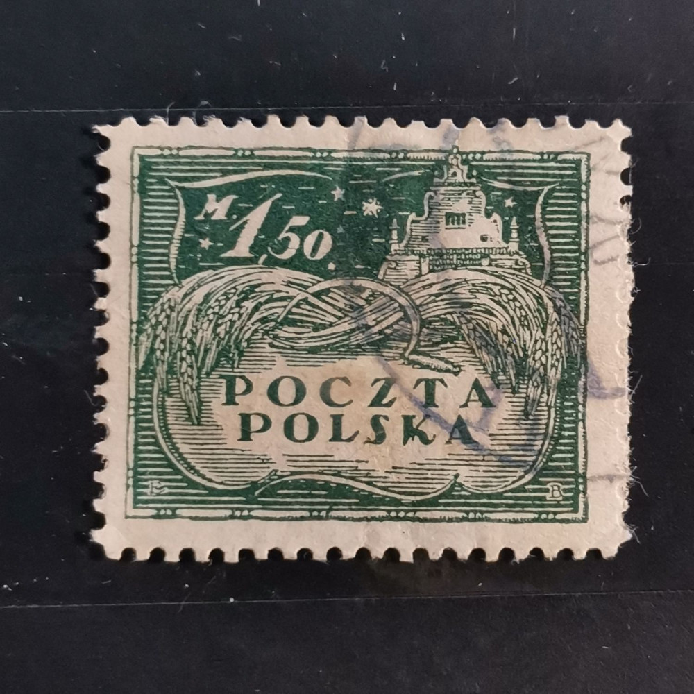 Sello Polonia, Mi.110x, usado# 