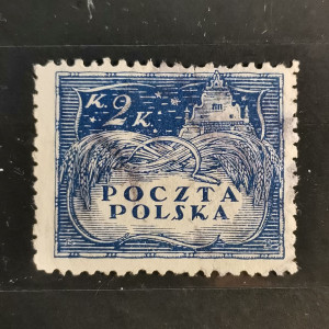 Stamp Poland, Mi.74x, used# 