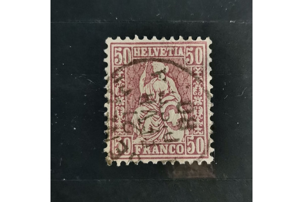 Známka Švýcarsko, 50(C), Mi.35# 
