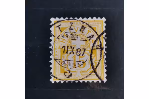 Známka Švýcarsko, 15(C), Mi.49# 