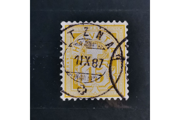 Známka Švýcarsko, 15(C), Mi.49# 