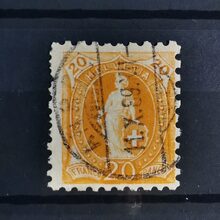 Známka Švýcarsko, 20(C), Mi.58XB# 