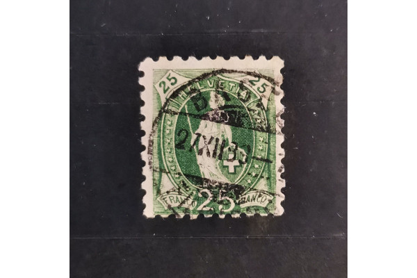 Známka Švýcarsko, 25(C), Mi.59XB# 