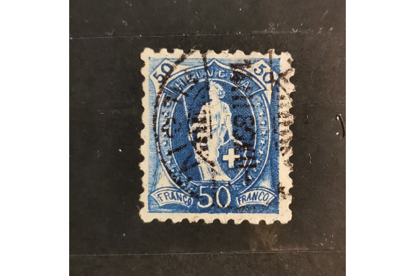 Známka Švýcarsko, 50(C), Mi.62XB# 