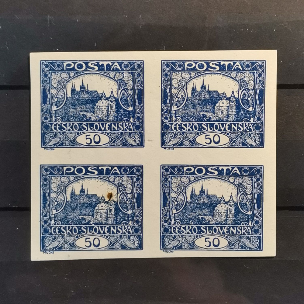 Čtyřblok ČSR, 50h, Pof.16* 