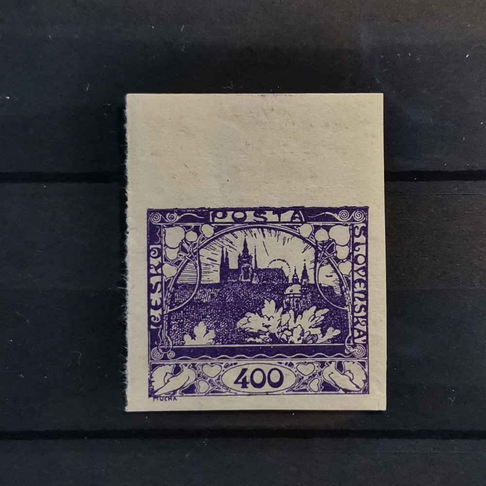 Selo Tchecoslováquia, 400h, Mi.10, MNH** 