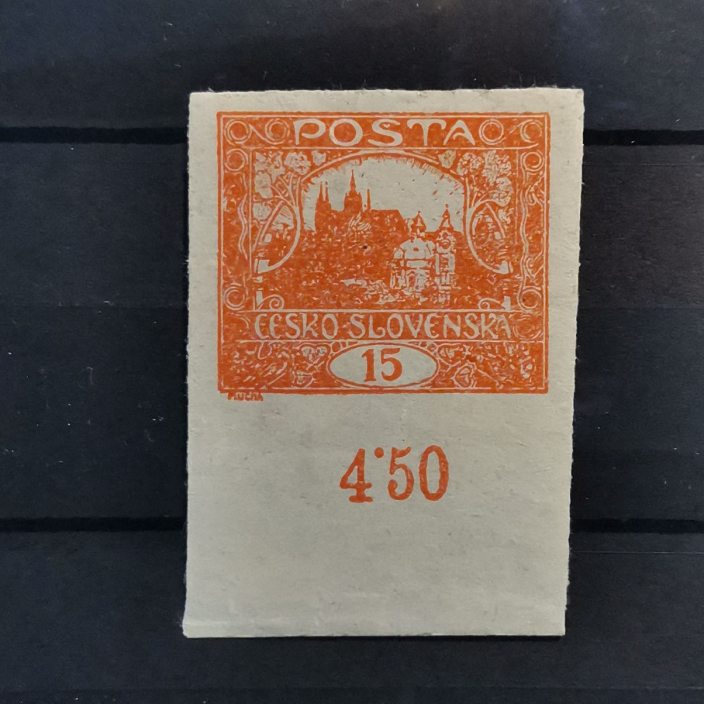 Briefmarke Tschechoslowakie, 15h, Mi.26** 