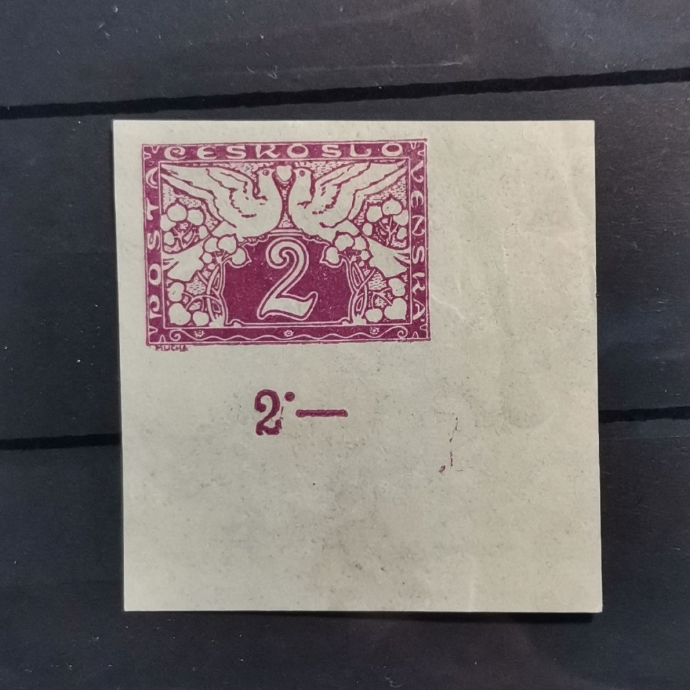 Briefmarke Tschechoslowakie, 2h, Mi.11* 