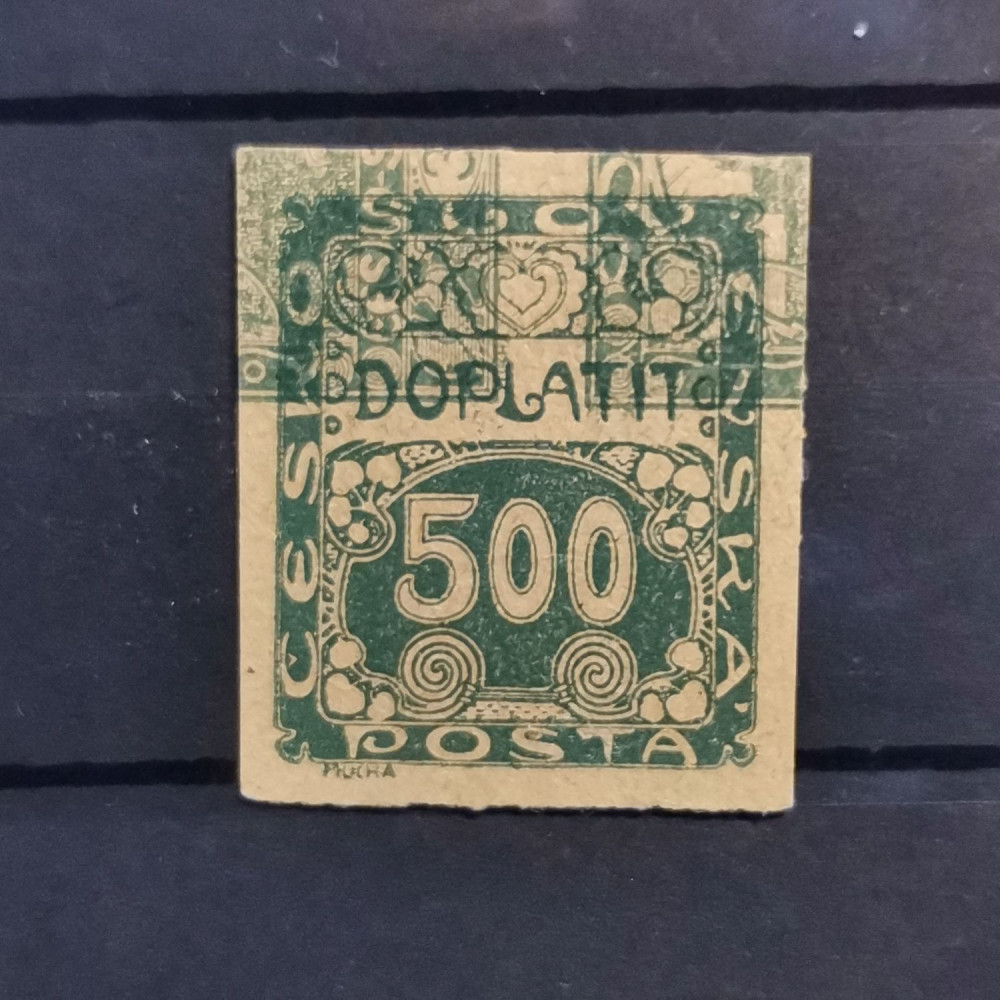 Probedrucke Tschechoslowakie, 500h, Mi.12(*) 