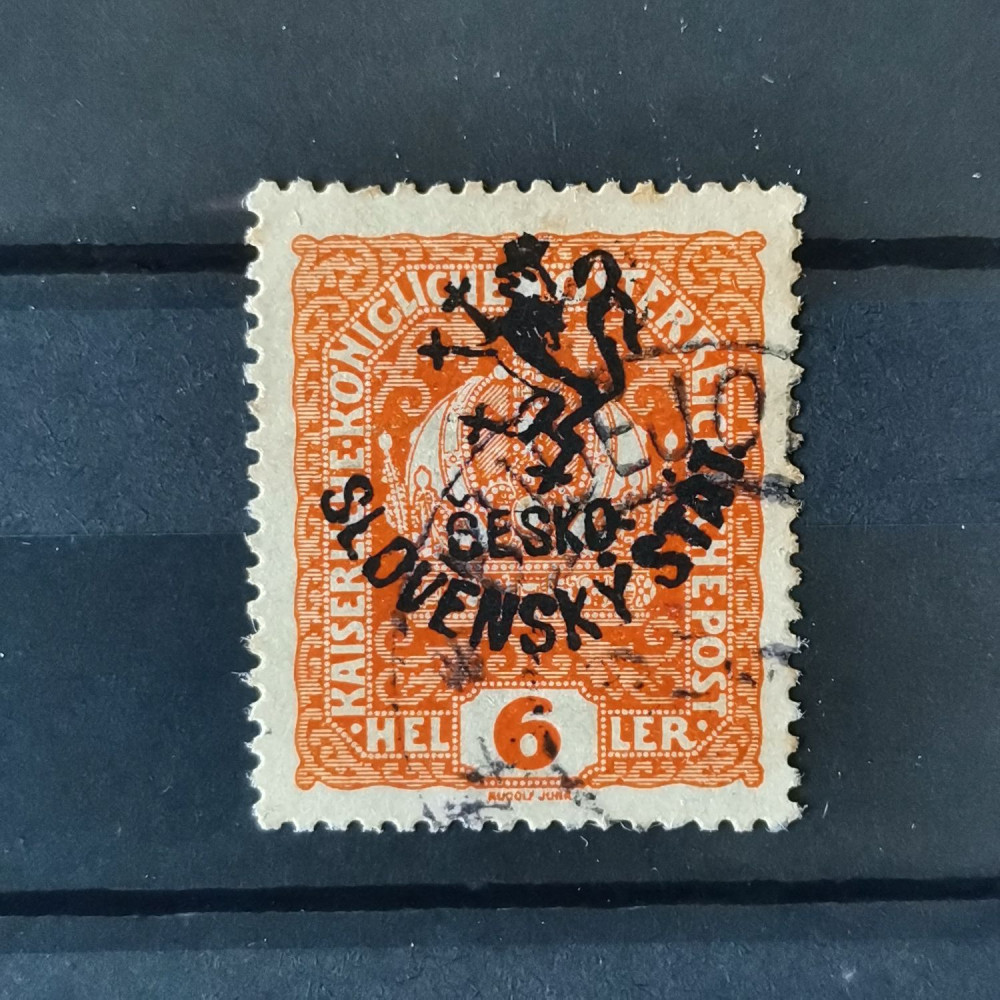 Briefmarke Tschechoslowakie, 6h, Mi.# 