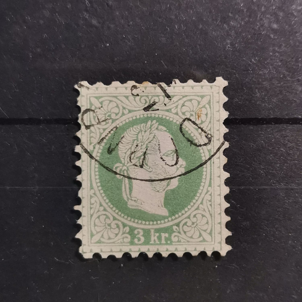 Známka Rakousko, 3Kr, Mi.36IIA# 