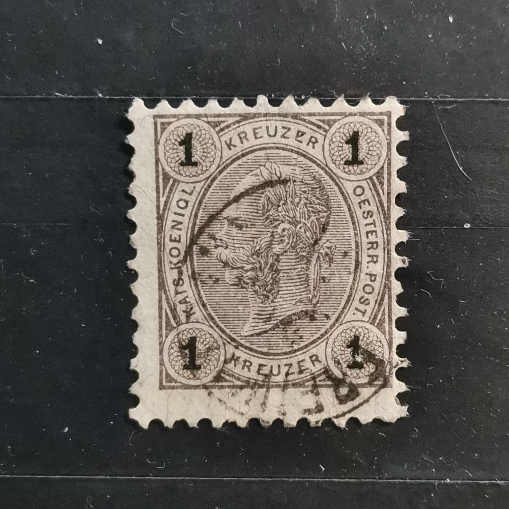 Známka Rakousko, 1Kr, Mi.50# 