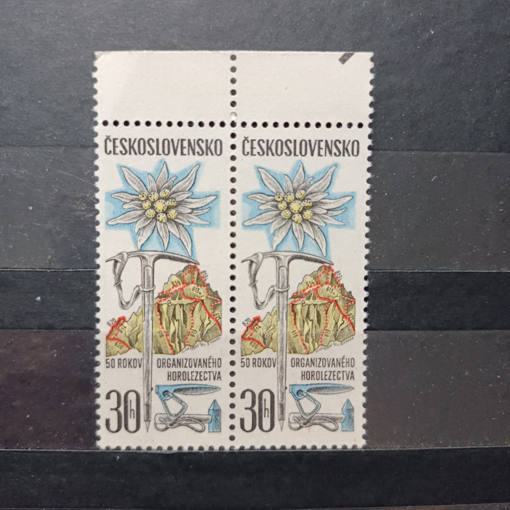 Dvojpáska ČSR, 30h, Pof.1893** 