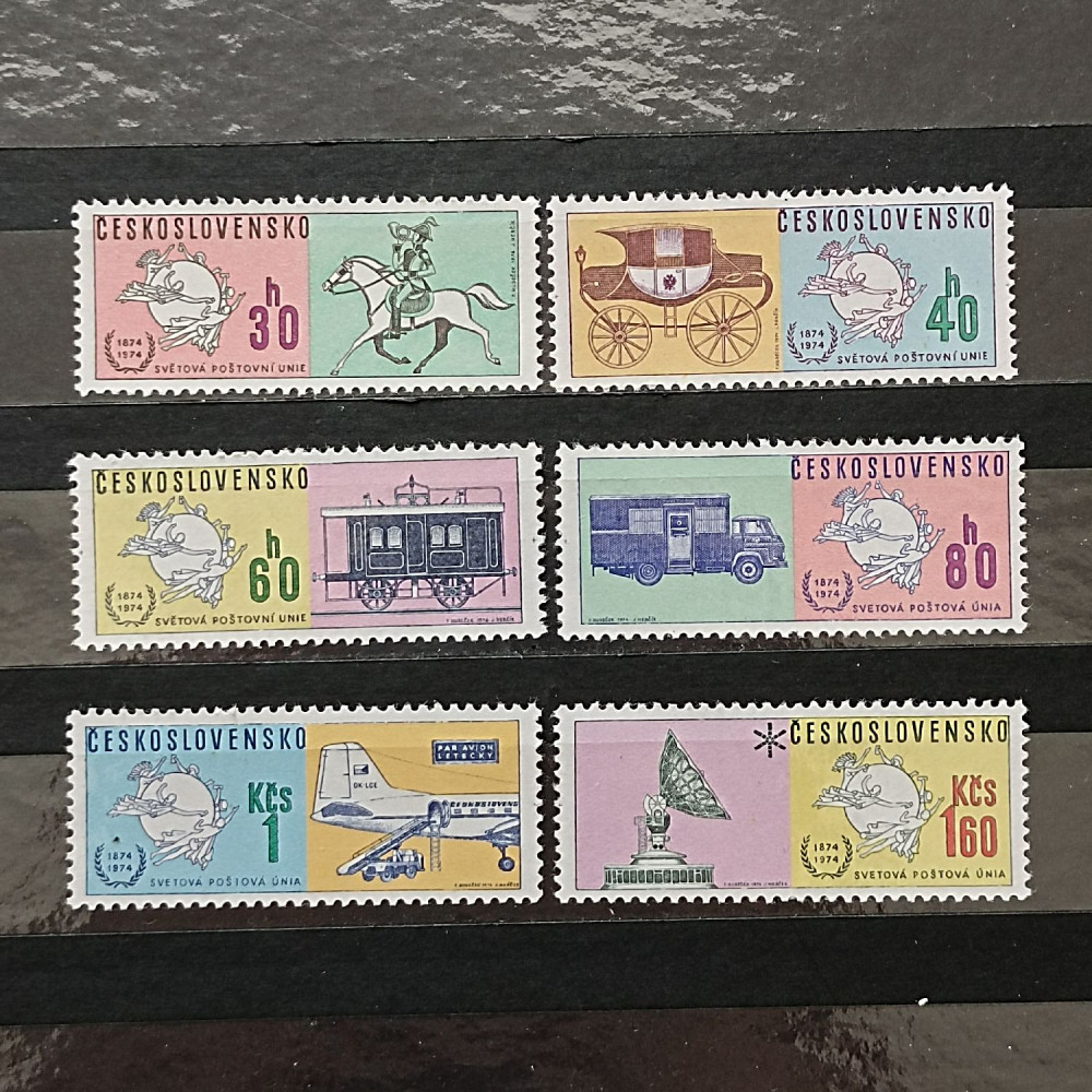 Série Tchecoslováquia, 30h-1,60Kčs, Mi.2222-2227, MNH** 