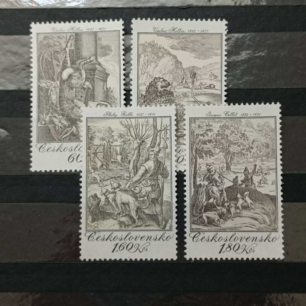 Serie Checoslovaquia, 60h-1,80Kčs, Mi.2240-2243, MNH** 