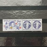 Briefmarke mit Ziefeldern Tschechoslowakie, 1Kčs, Mi.2259** 