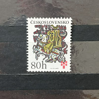 Briefmarke Tschechoslowakie, 80h, Mi.2271** 