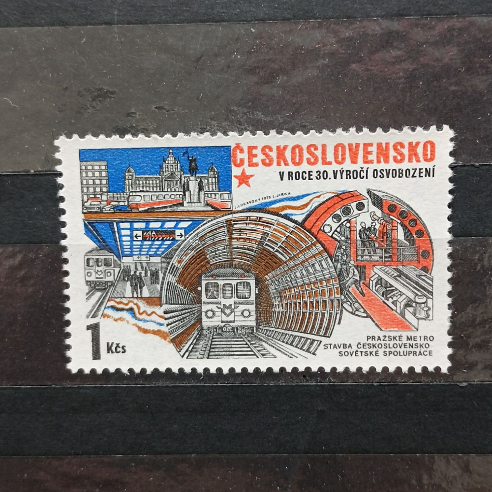 Sello Checoslovaquia, 1Kčs, Mi.2287, MNH** 