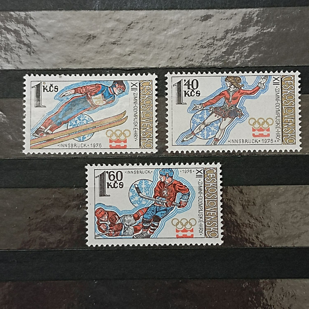 Serie Checoslovaquia, 1Kčs-1,60Kčs, Mi.2305-2307, MNH** 