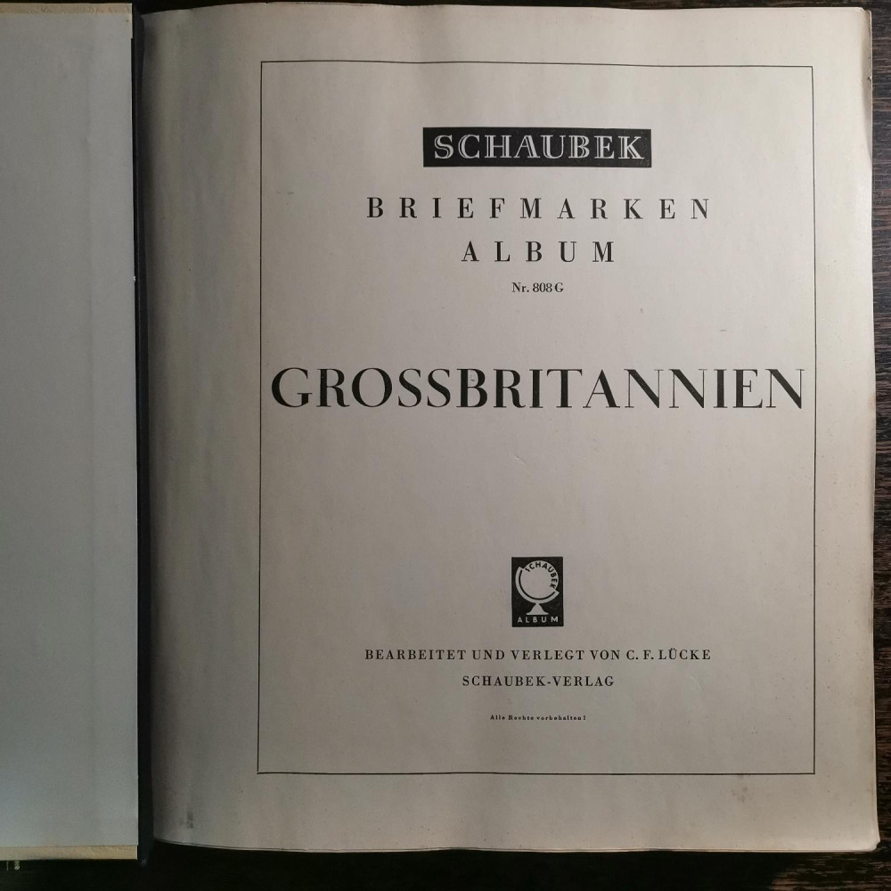 Briefmarken Sammlung Großbritannien lot-8257 2