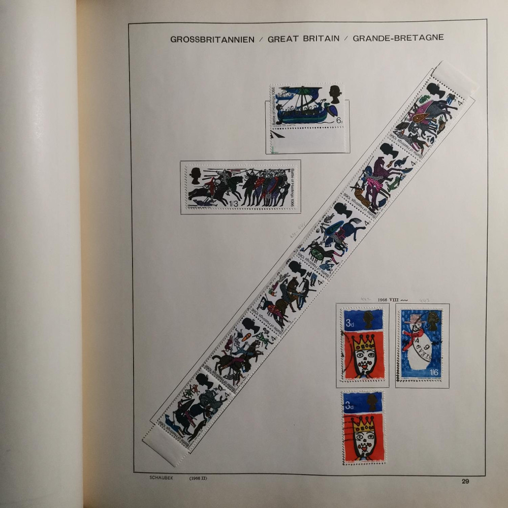 Briefmarken Sammlung Großbritannien lot-8257 35