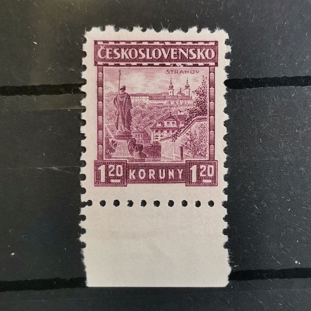 Stamp Czechoslovakia, 1,20 Kč, Mi.260, MH* 