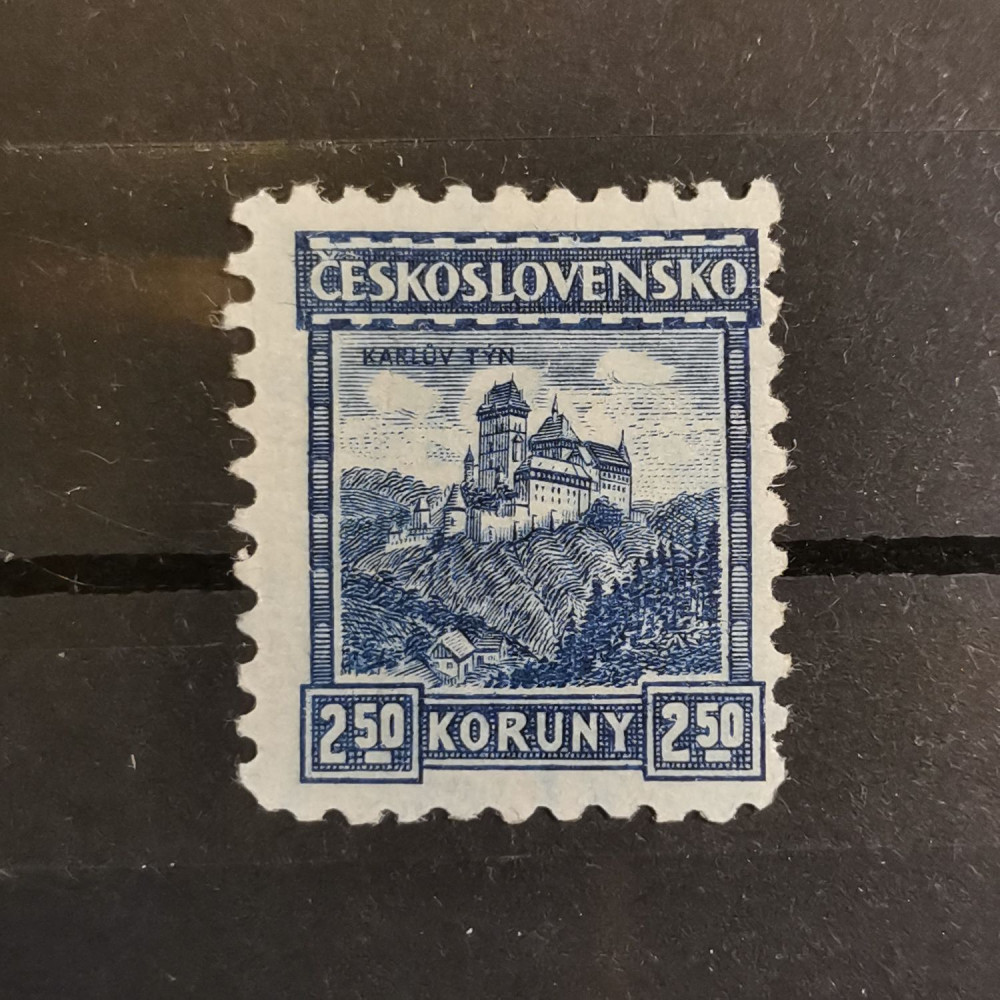 Stamp Czechoslovakia, 2,50 Kč, Mi.262, MH* 