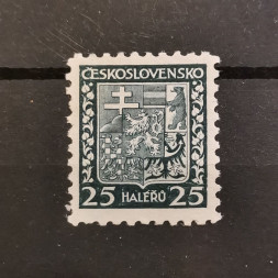 Briefmarke Tschechoslowakie, 25h, Mi.280** 