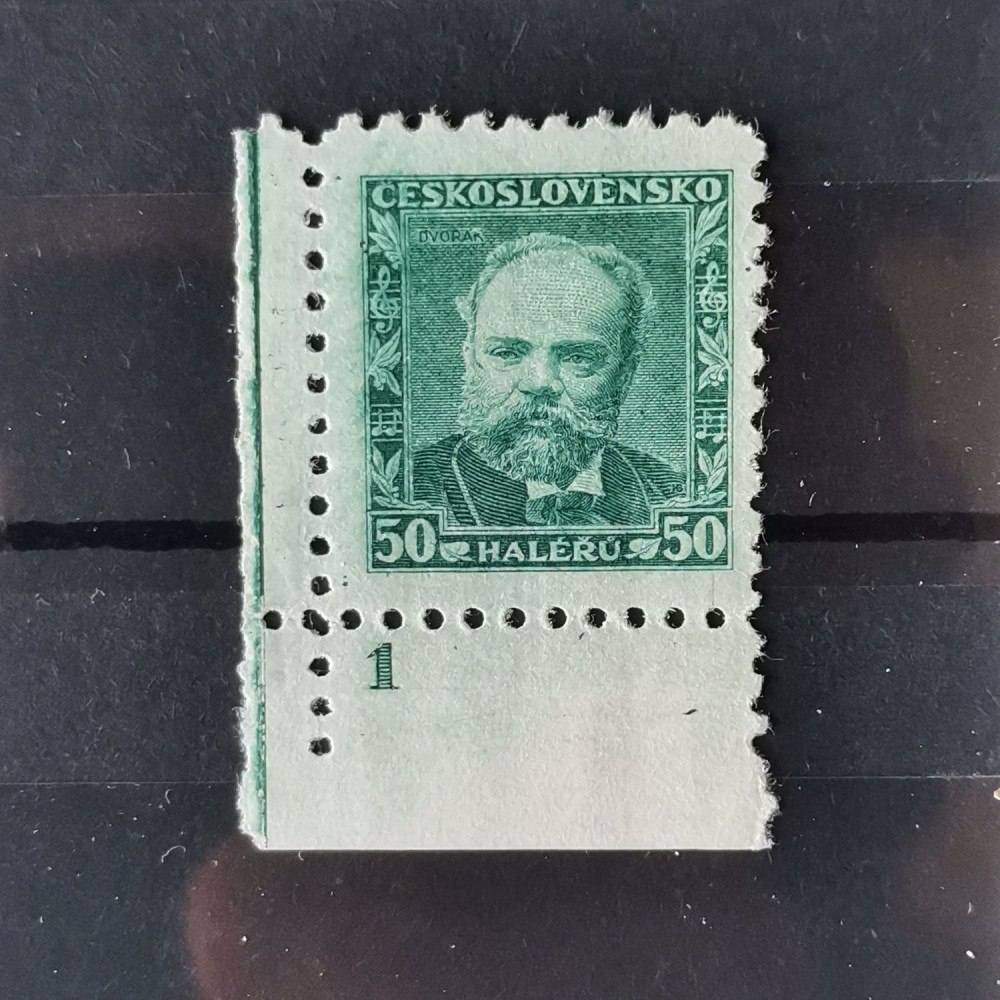 Selo Tchecoslováquia, 50h, Mi.329, MH* 