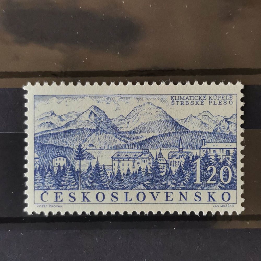 Sello Checoslovaquia, 1,20Kčs, Mi.1089, MNH** 