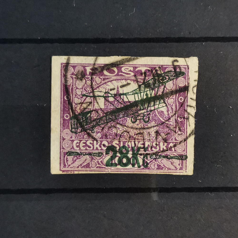 Selo Tchecoslováquia, 28 Kč / 1000h, Mi.194, usado# 