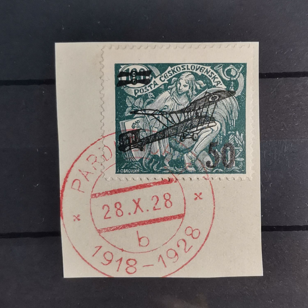 Selo Tchecoslováquia, 50 / 100h, Mi.199, usado# 
