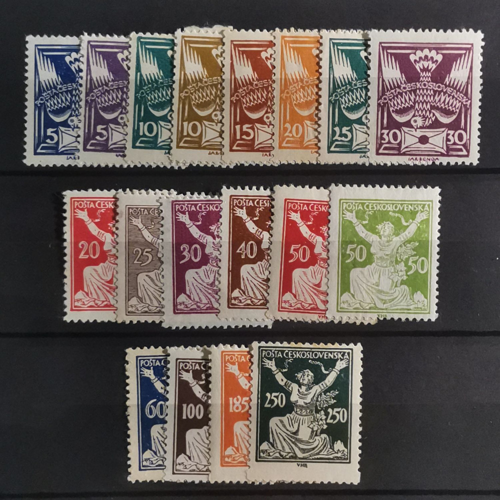 Briefmarken lot Tschechoslowakie lot-8429*